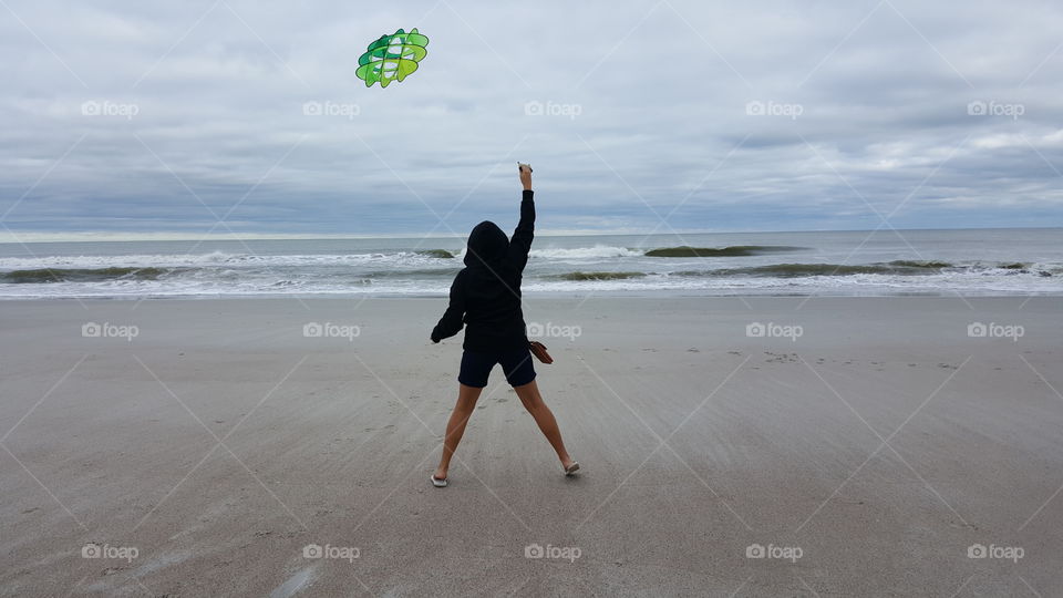Kite on the beach