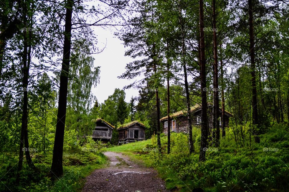 Old farmhouse in Norway