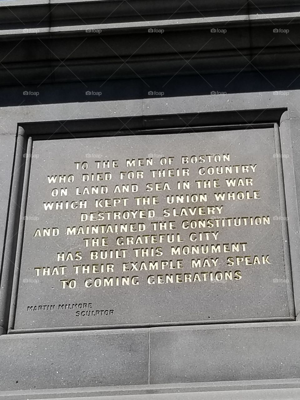 Boston Common, Civil War/Abolition of Slavery monument