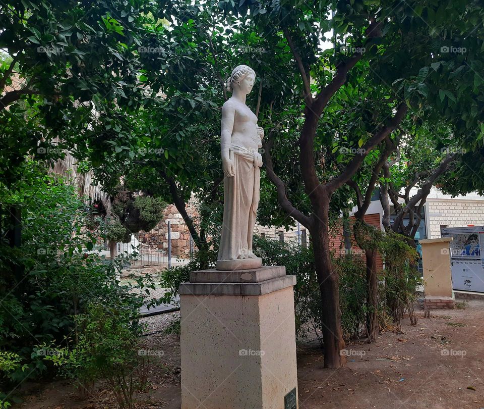 Sculpture Alegoria al Verano Malaga, Spain