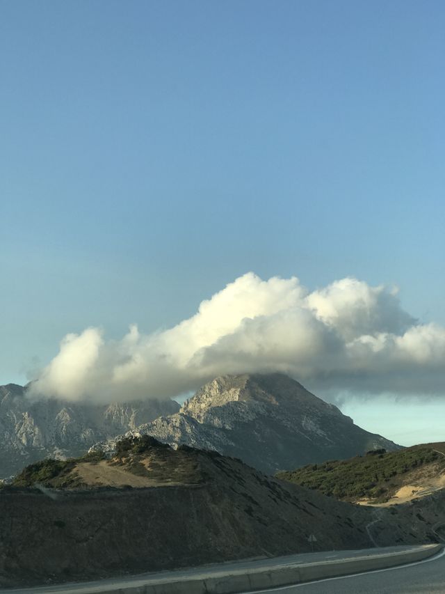 Mountain sky and cloud 