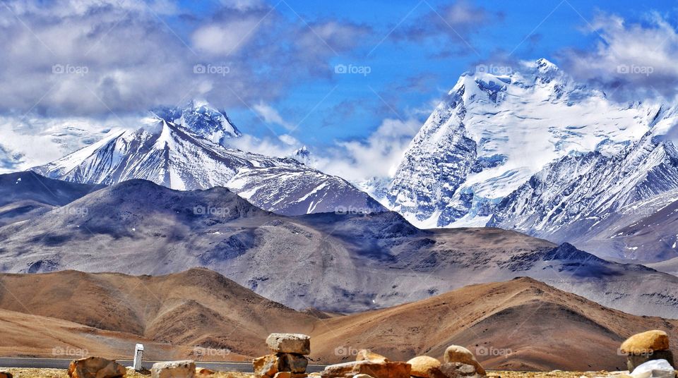 Snow, Mountain, No Person, Travel, Ice