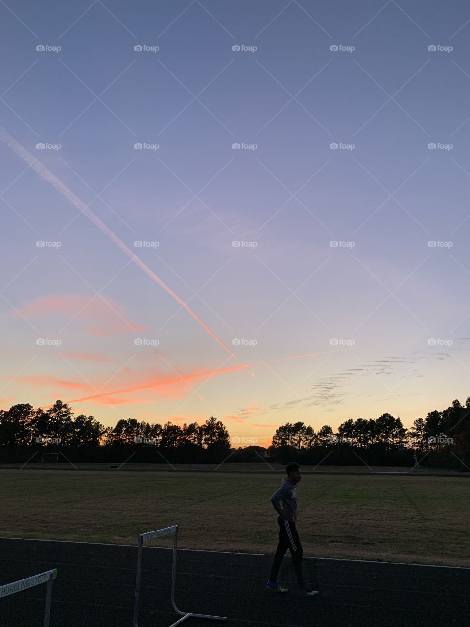 Airplane clouds 