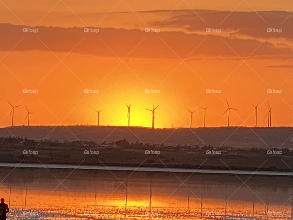 My Magic World with Sunsets and Full moon through My eyes - Cyprus