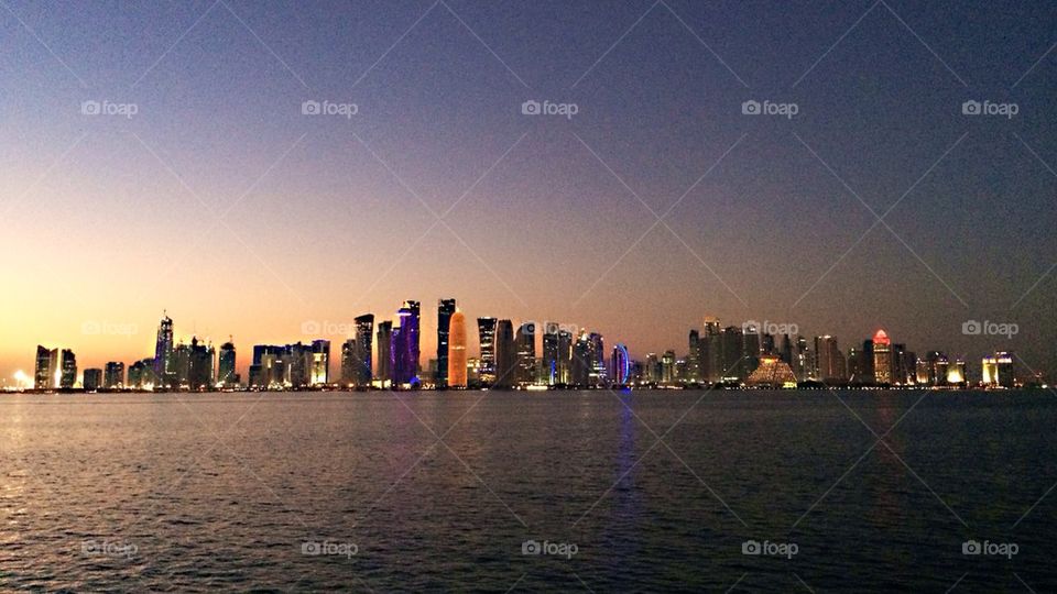 Doha west bay