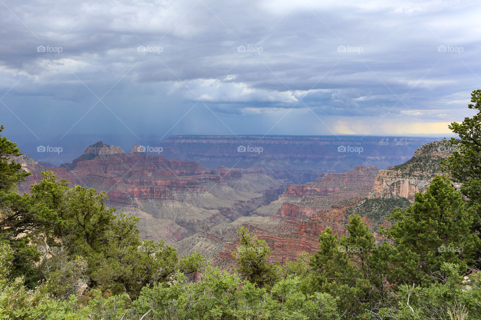 Clouds on Grand Canyon 