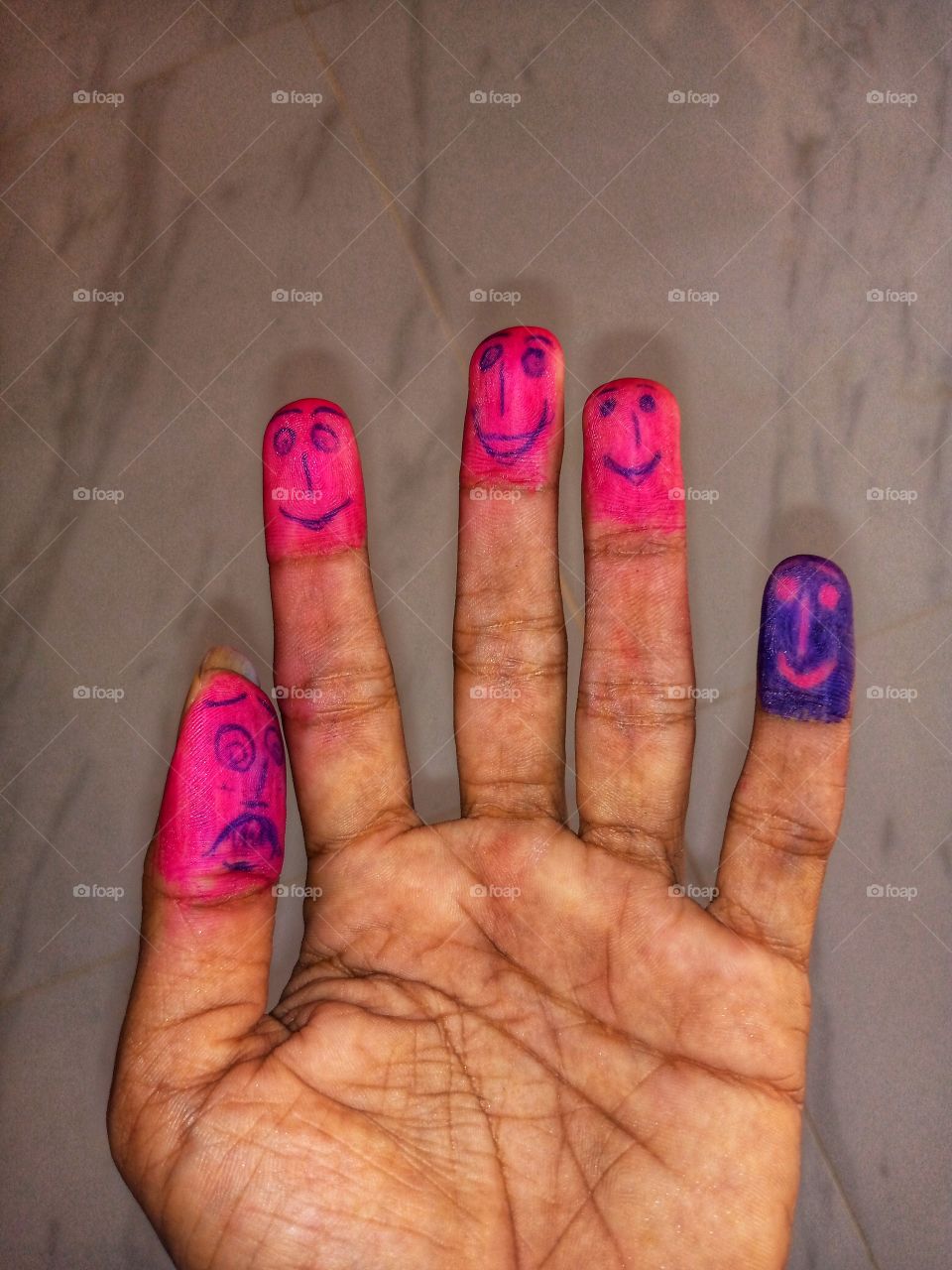 finger art