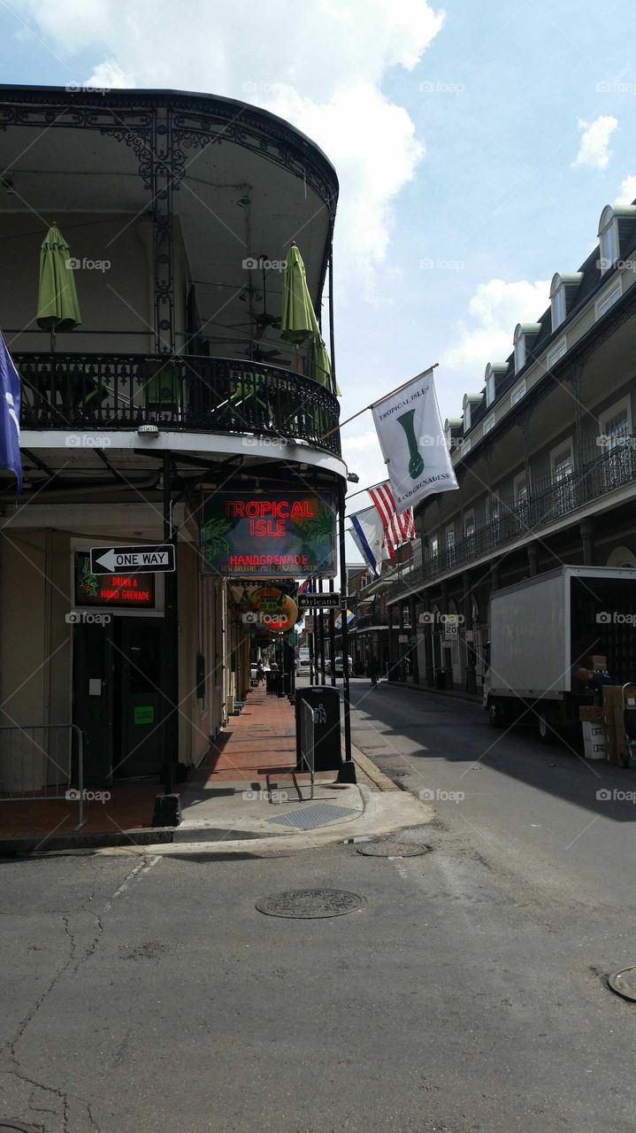 Bourbon Street,  New Orleans