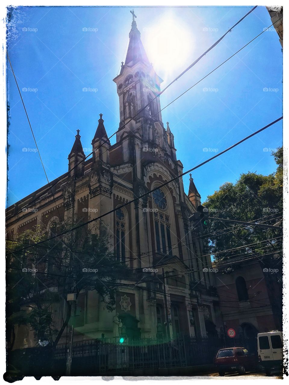 Una de las tantas iglesias bonitas que existen en la ciudad de Rosario 