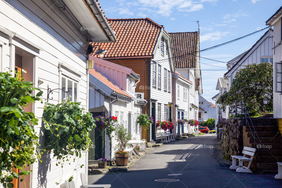 View of houses