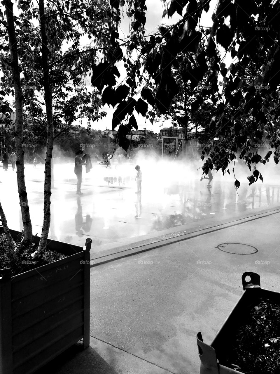 Water games Les Halles Paris 
