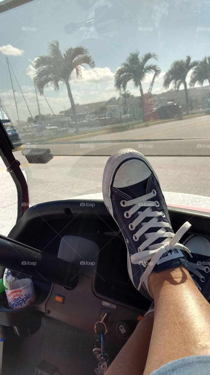 Traveling with my Converse