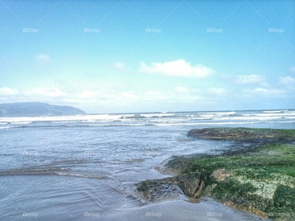 Peaceful afternoon. São Vicente, Brazil.