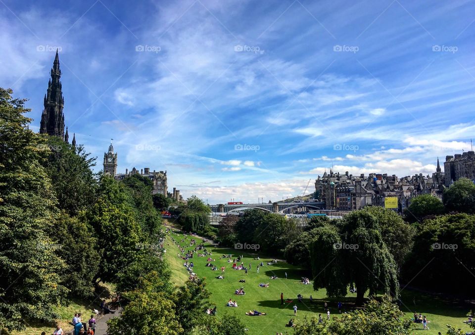 Edinburgh gardens