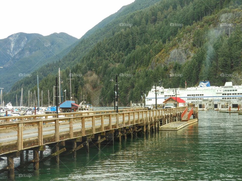 Government Pier at Horseshoe Bay