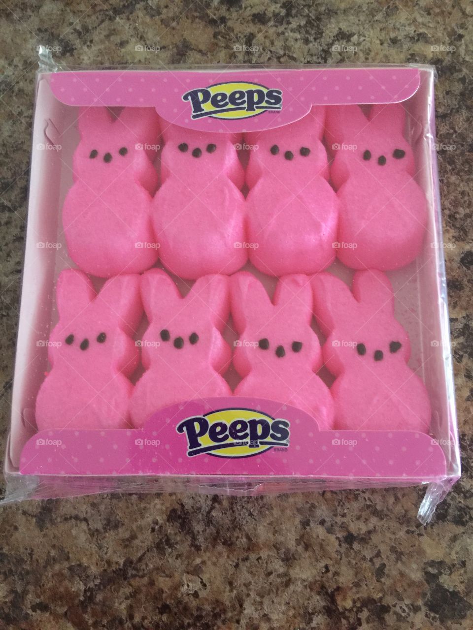 Peeps pretty and pink and sweet in your Easter basket 