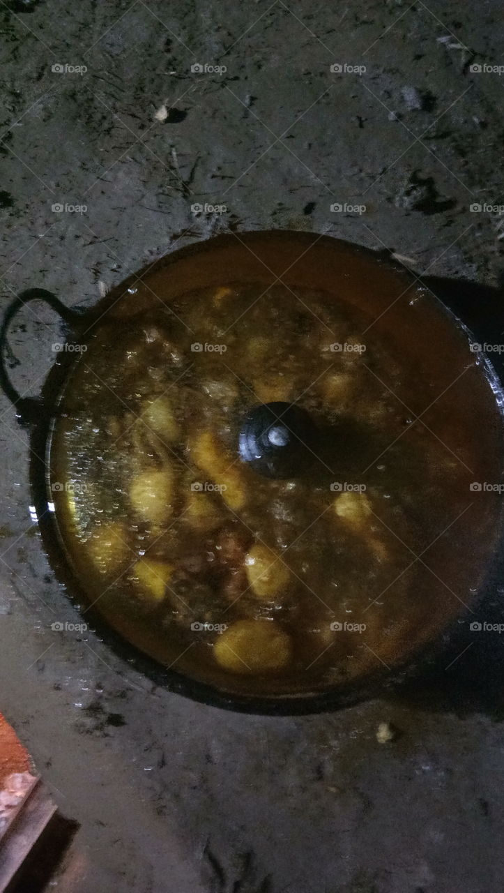 Hot Pork curry  in Assamese style