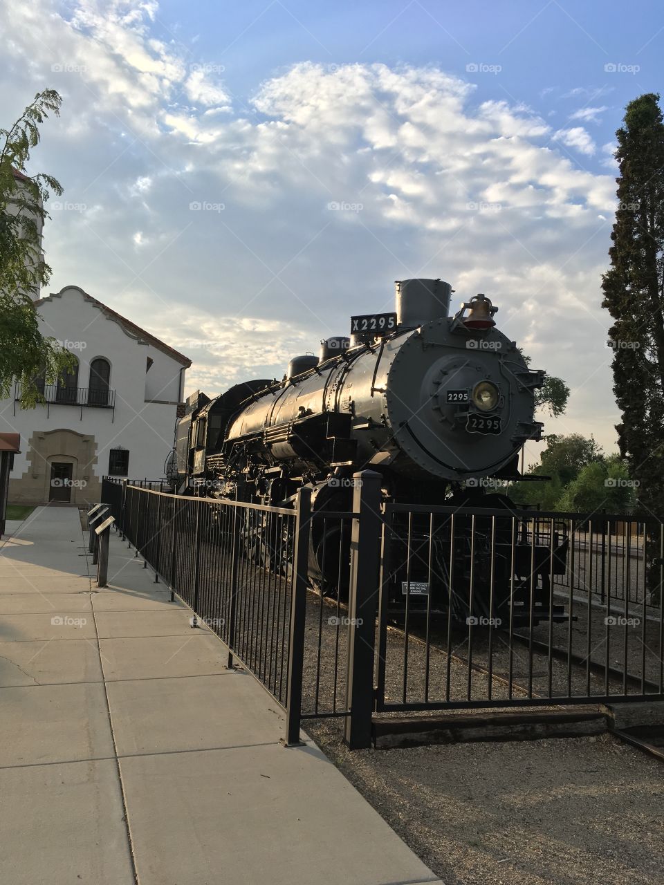 Train at the Boise depot.