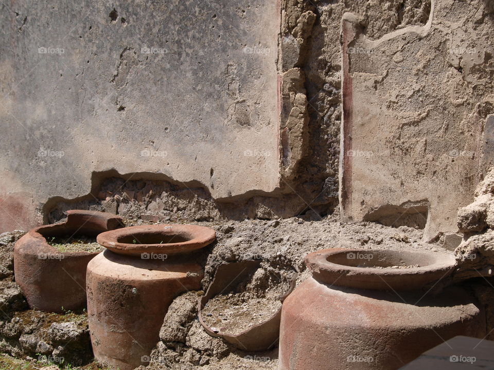 Vasen in Pompeji