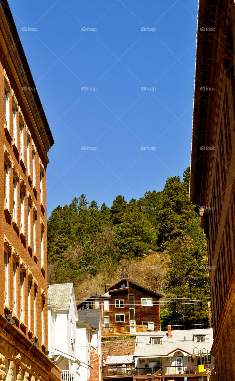 deadwood south dakota architecture historic by refocusphoto