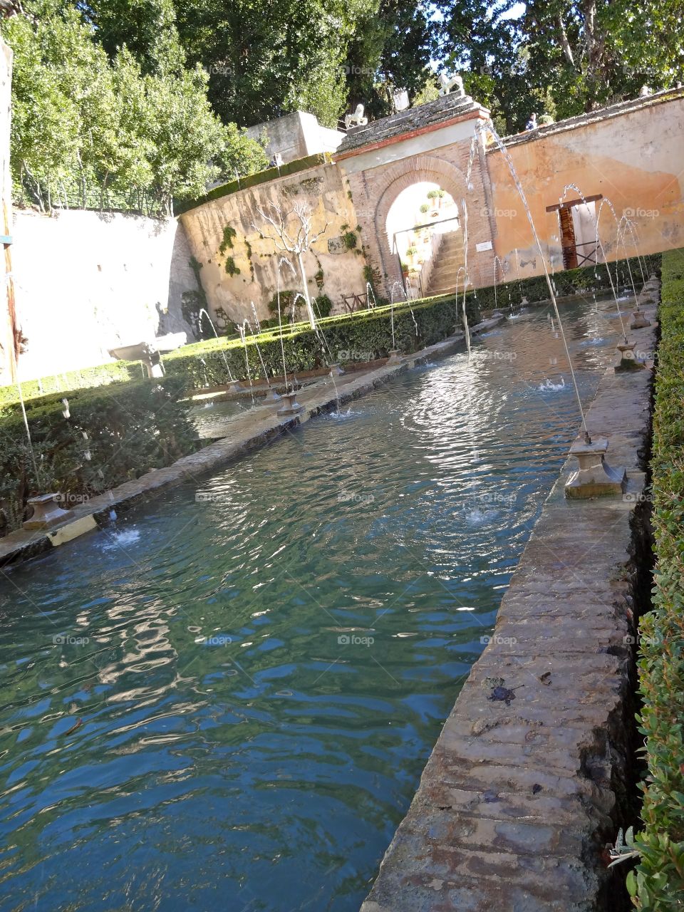 Alhambra in Granada, Spain