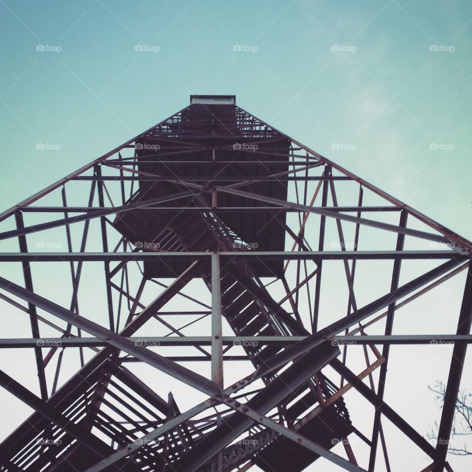 A local, out of commissioned watchtower for fires.