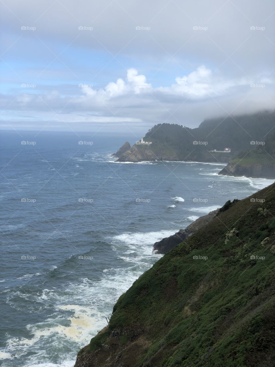 Lighthouse and Shoreline