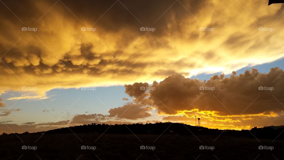 Cochiti Lake New Mexico Sunset