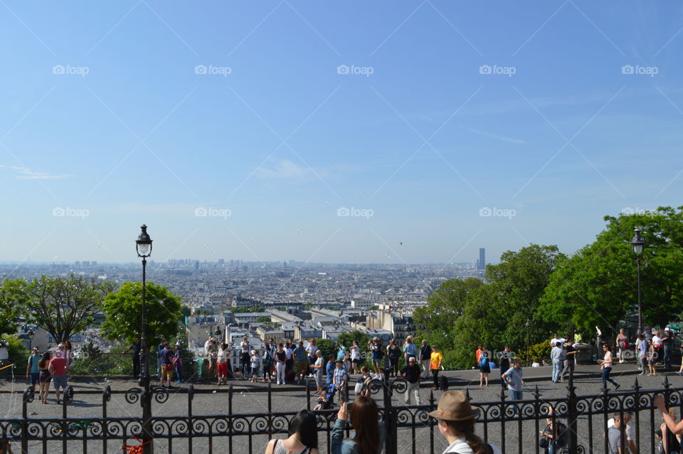 Paris city view