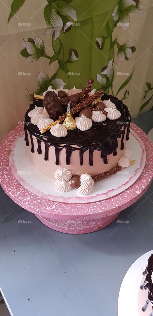 choco kises cake