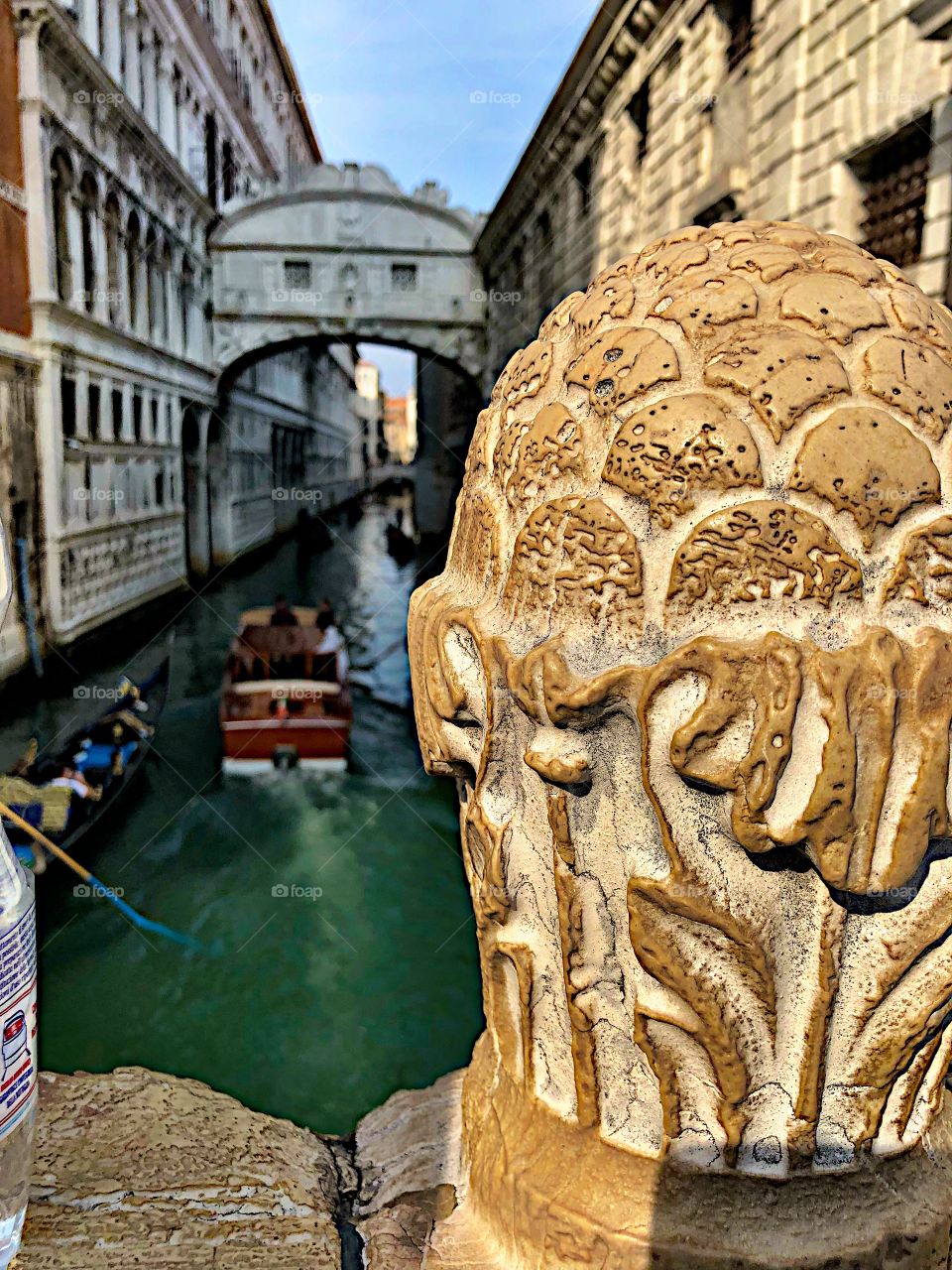 Beautiful background with the sucker's bridge!