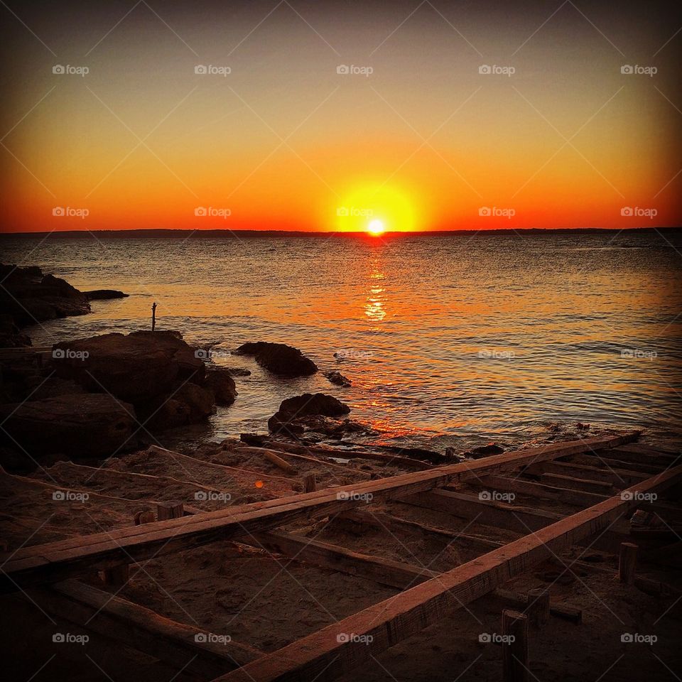 Sunset in Formentera