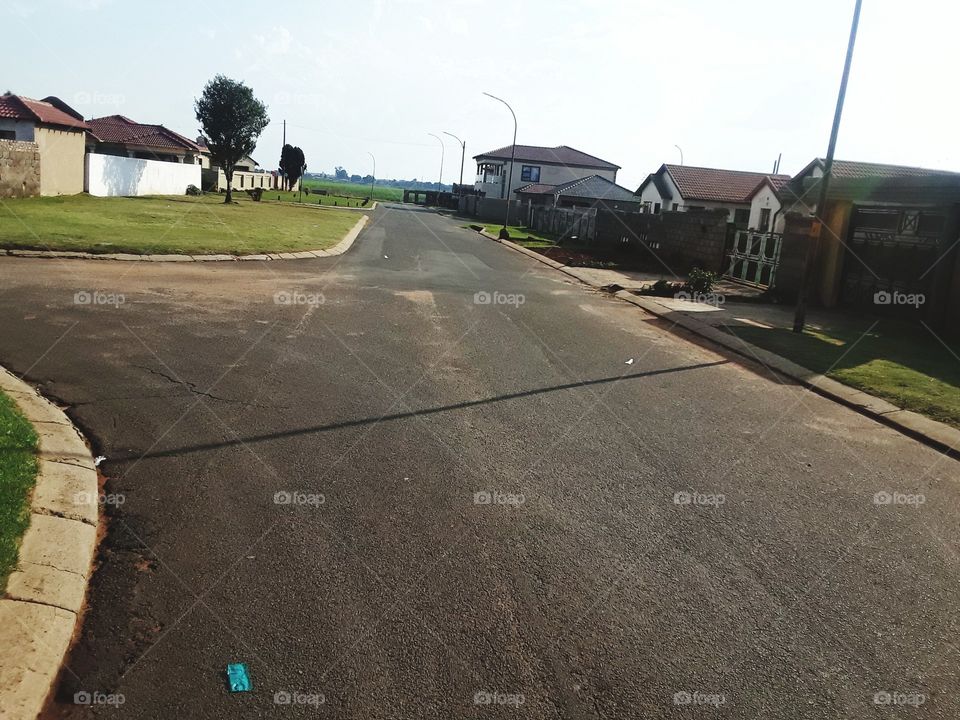 Open view of the popular street.