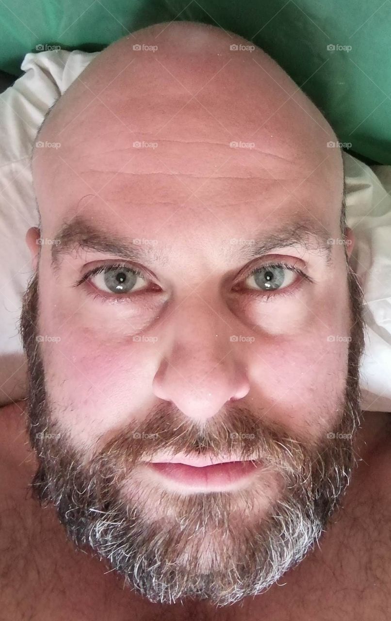 three months no shaving