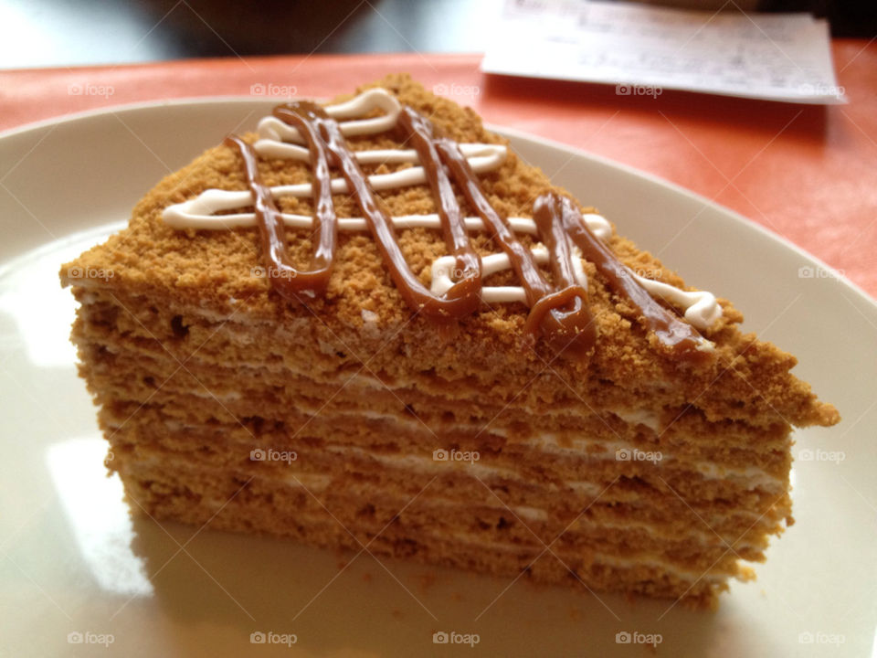 cake coffee sweet honey by like-tata