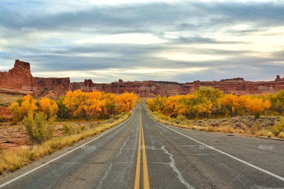 Arches National Park in Autumn