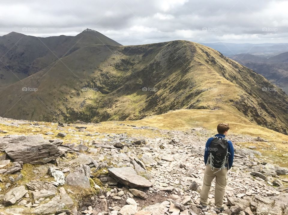 Irish mountains, killarney, April 2017