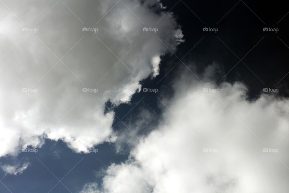 Dramatic dark winter sky with clouds trippy psychedelic minimalist keep dreaming high time hustling