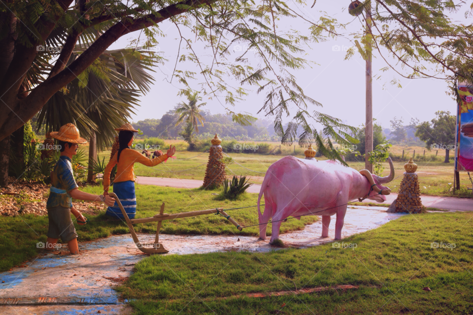 thai culture arts, Artificial