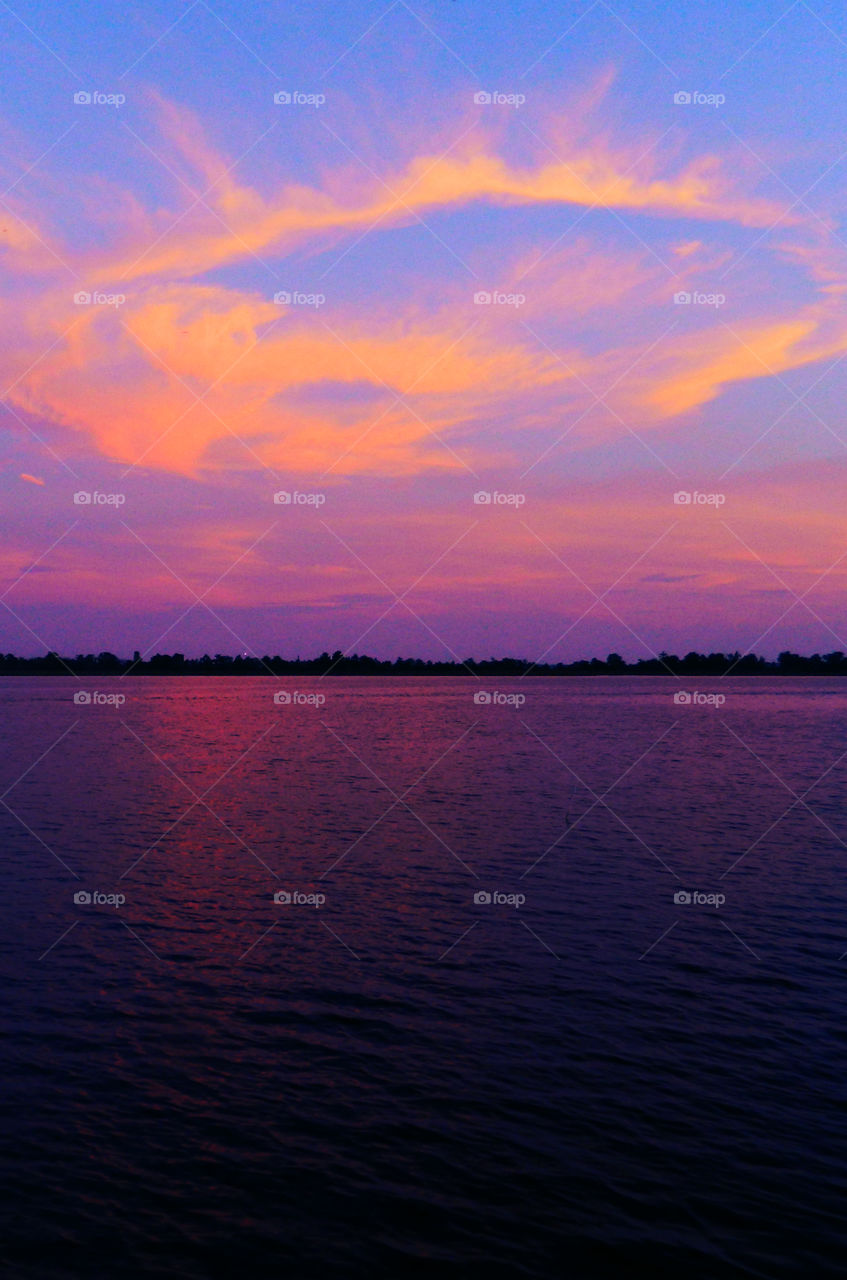 Incredible Sunsets! I am a Sunset enthusiast! The brilliant crimson, amber,tangerine, and blue hues of the sunsets sweep the sky and the surface of the waterways as the beautiful colors embrace the heavenly sky! Breathtaking!