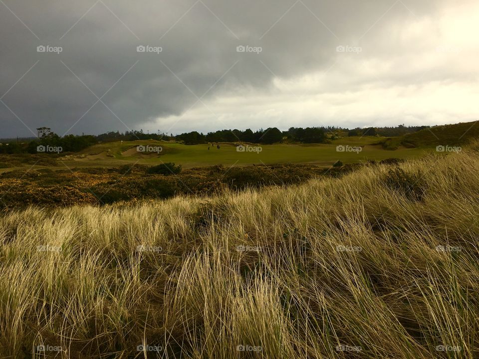 Storm Clouds on the Oregon Coast 