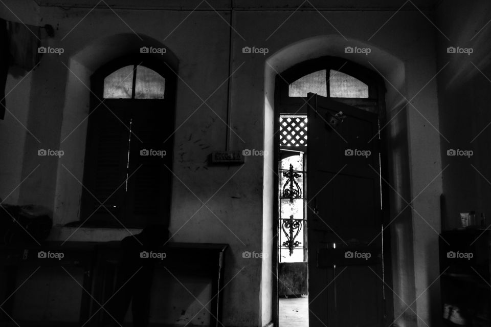 No Person, Monochrome, Architecture, Window, Abandoned