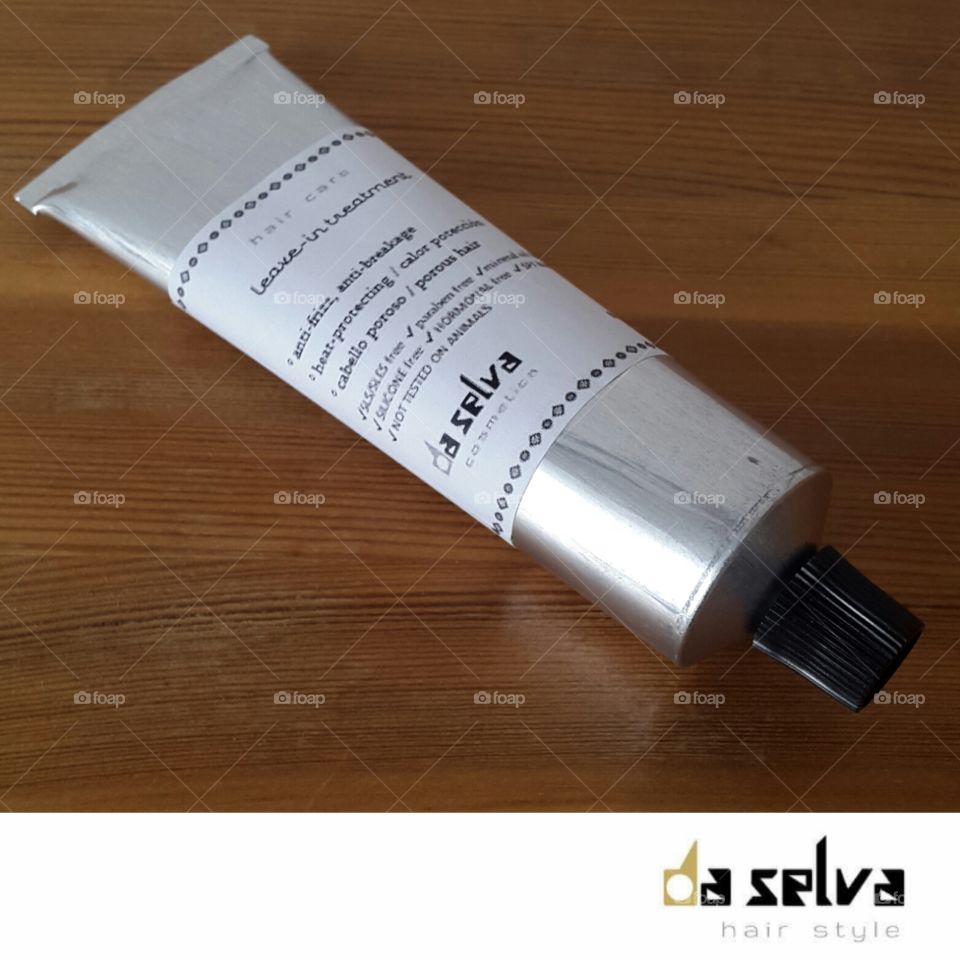 DaSelva homemade, heat protecting, silicone-free split end serum for hair "leave in treatment" for damaged hair