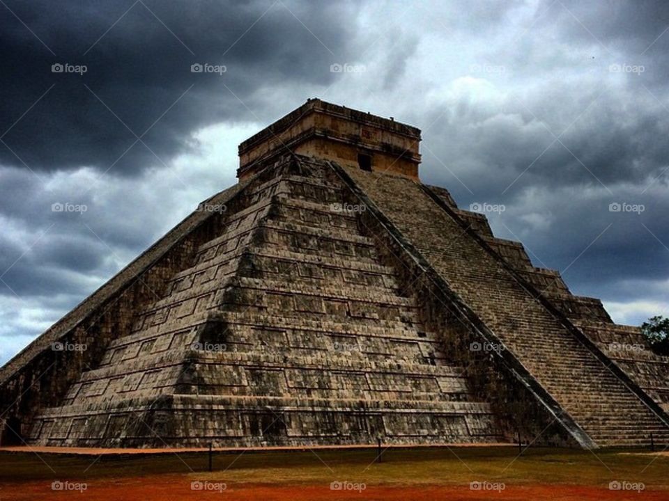 Pyramide Chichenica Mexico