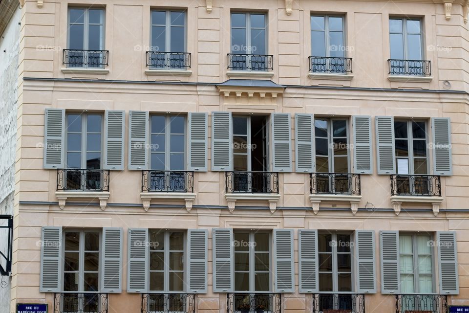 facade of an building