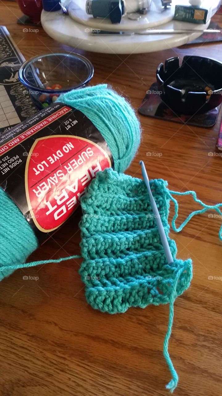 yarn. first time trying