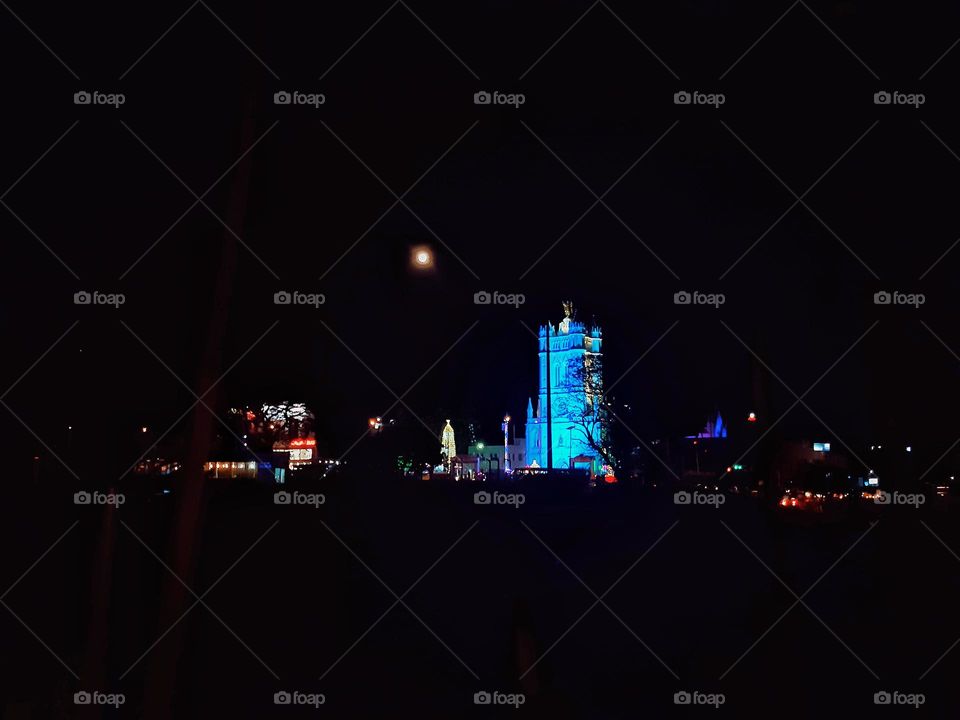 Night View of the Church