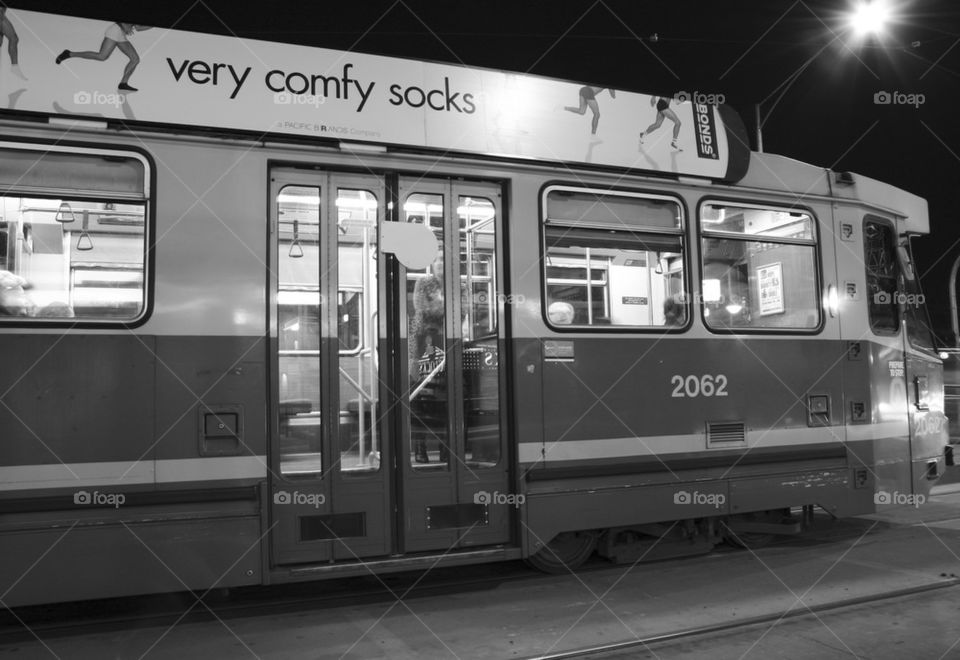 THE MELBOURNE CITY TRAM MELBOURNE AUSTRALIA