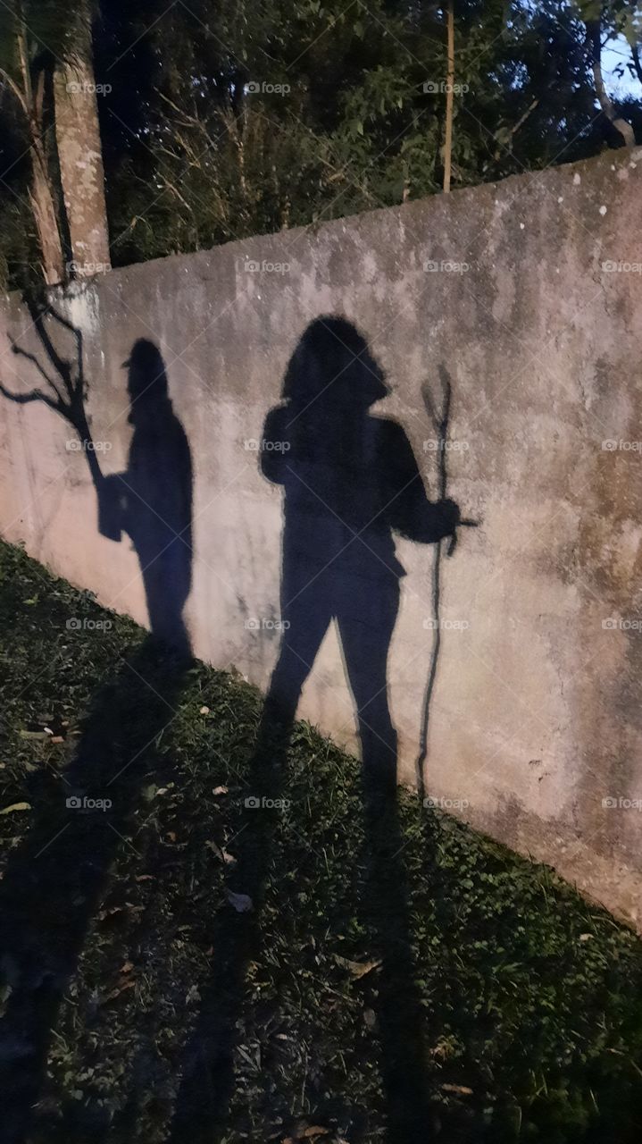 night shadows