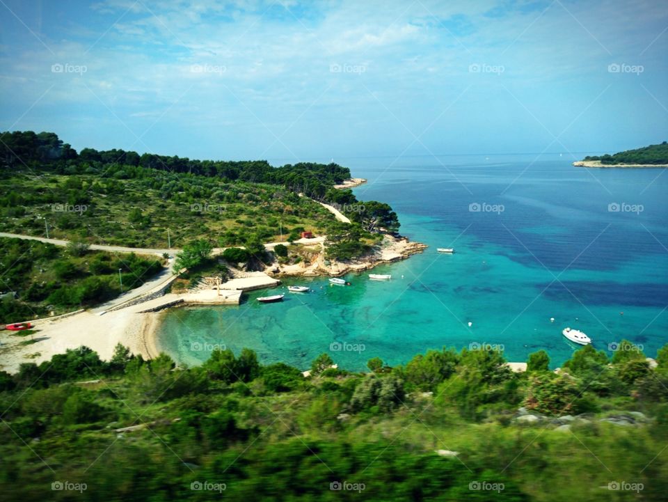 Beautifull beach on Jadran (Croatia)